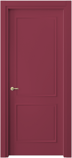 Дверь межкомнатная 8121 Красно-фиолетовый RAL 4002. Цвет RAL Красно-фиолетовый RAL 4002. Материал Гладкая эмаль. Коллекция Париж. Картинка.